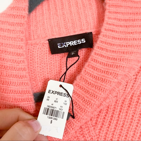 ☃️TODAY ONLY! Express Coral Turtle Neck Sweater - Picture 4 of 5